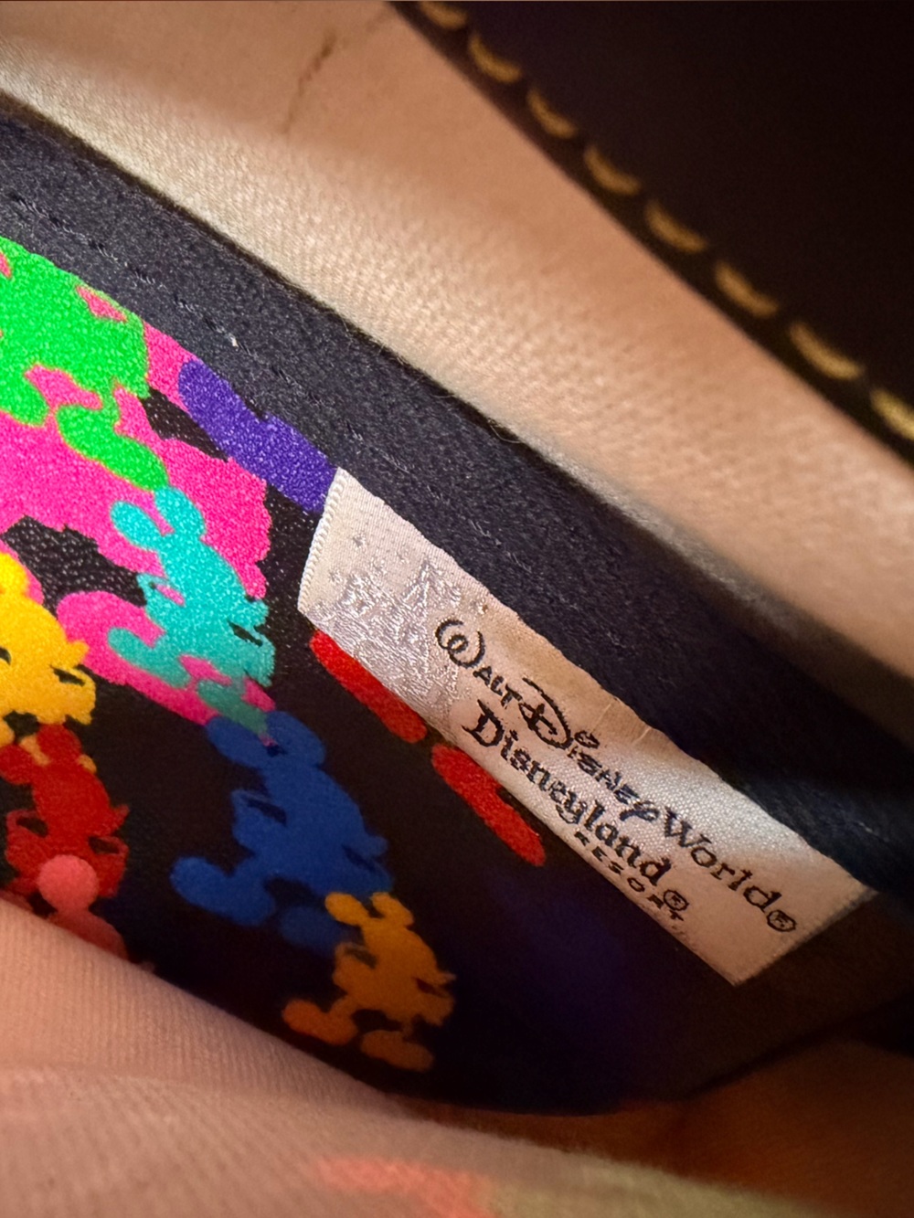 Dooney & Bourke Multicolor Mickey Silhouette Tote Bag - Picture 5 of 11